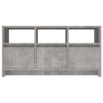 Mobile Porta TV Grigio Cemento 102x37,5x52,5 cm in Truciolato