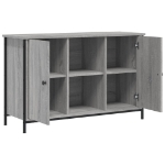 Mobile TV Grigio Sonoma 100x35x65 cm in Legno Multistrato