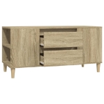 Mobile Porta TV Rovere Sonoma 102x44,5x50 cm Legno Multistrato