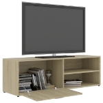 Mobile Porta TV Rovere Sonoma 120x34x37 cm in Legno Multistrato