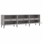 Mobile Porta TV Grigio Sonoma 150x30x44,5 cm Legno Multistrato