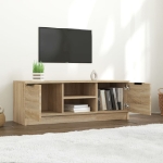 Mobile Porta TV Rovere Sonoma 102x35x36,5 cm Legno Multistrato