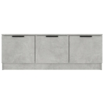 Mobile Porta TV Grigio Cemento 102x35x36,5 cm Legno Multistrato