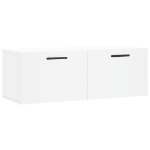 Mobile a Parete Bianco 100x36,5x35 cm in Legno Multistrato