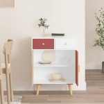 Credenza con Cassetti 60x30x75,5 cm in Legno Multistrato