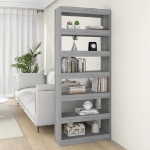 Libreria/Divisorio Grigio Sonoma 80x30x198 cm in Truciolato