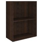 Libreria in Legno Multistrato 60x31x78 cm Rovere Fumo