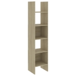 Libreria Rovere Sonoma 40x35x180 cm in Legno Multistrato