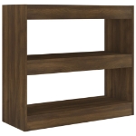 Libreria/Divisorio Rovere Marrone 80x30x72 cm