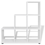 Libreria Scalare / Scaffale Espositore 107 cm Bianco