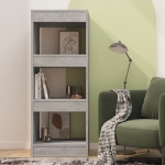 Libreria/Divisorio Grigio Cemento 40x30x103 cm in Truciolato