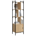 Libreria Anta Rovere Sonoma 44,5x30x154,5 cm Legno Multistrato