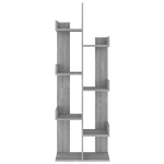 Libreria 48x25x140 cm Grigio Sonoma Legno Multistrato