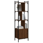 Libreria Anta Rovere Marrone 44,5x30x154,5 cm Legno Multistrato