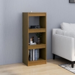 Libreria/Divisorio Miele 40x30x103,5 cm Legno Massello di Pino