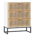 Credenza Bianca 60x30x75 cm in Legno Multistrato