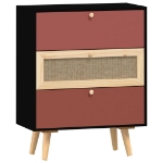 Credenza con Cassetti 60x30x75 cm in Legno Multistrato