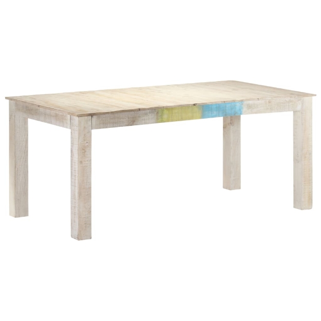 Tavolo da Pranzo 180x90x76 cm in Legno Massello di Mango