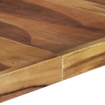 Tavolo da Pranzo 140x140x75 cm Legno Massello Finitura Sheesham