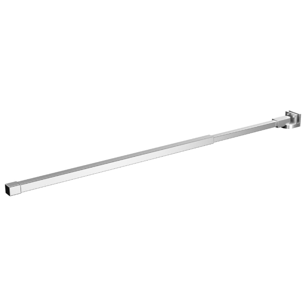 Braccio di Supporto per Doccia in Acciaio Inox 70-120 cm