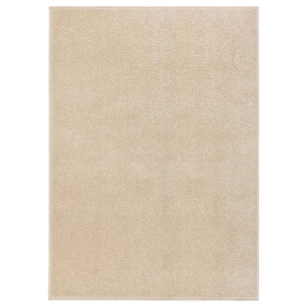 Tappeto a Pelo Corto 120x170 cm Beige