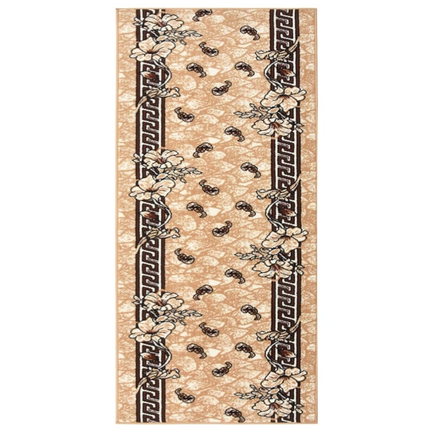 Tappeto Lungo in BCF Beige 100x200 cm