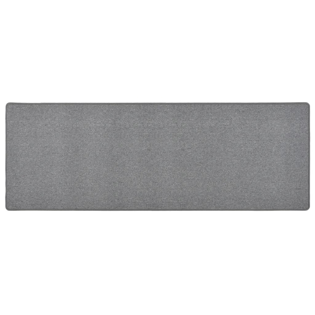 Tappeto Corsia Grigio Scuro 80x250 cm