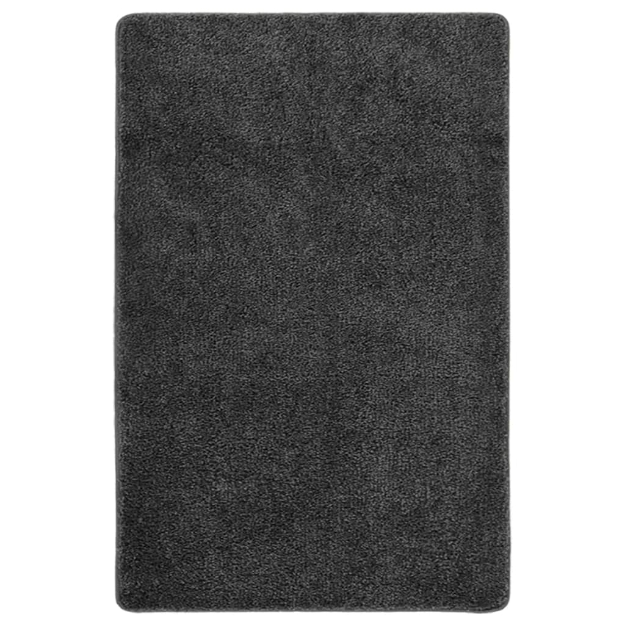 Tappeto Shaggy Grigio Scuro 200x290 cm Antiscivolo