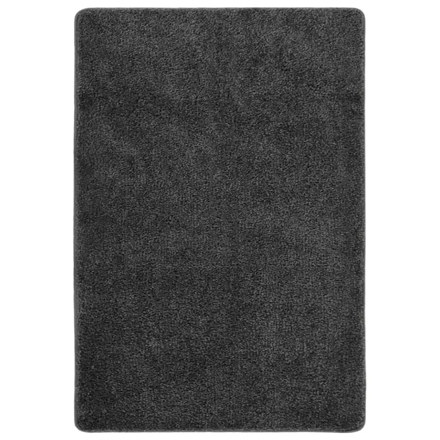 Tappeto Shaggy Grigio Scuro 160x230 cm Antiscivolo