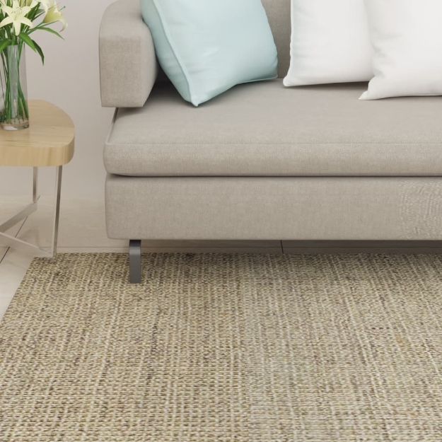 Tappeto in Sisal Naturale 66x200 cm Verde