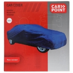 Carpoint Copertura per Auto in Poliestere M 432x165x119 cm Blu