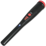 Metal Detector Localizzatore Nero e Rosso