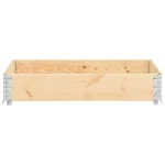 Collare per Pallet 50x100 cm in Legno Massello di Pino