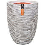 Capi Vaso Nature Rib Elegante Basso 46x58 cm Avorio KOFI783