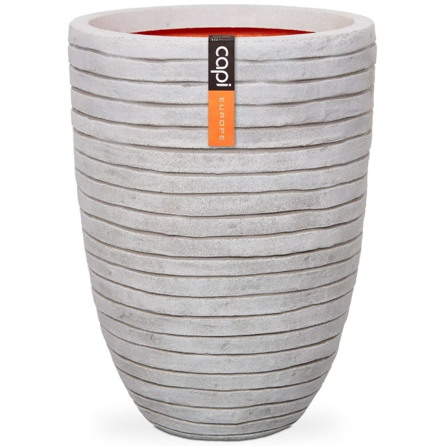 Capi Vaso Nature Row Elegante Basso 46x58 cm Avorio KRWI783