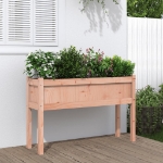 Fioriera Giardino con Gambe 110x31x70 cm Legno Massello Douglas