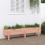 Fioriera Rialzata Giardino 160x30x38 cm Legno Massello Douglas