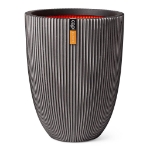 Capi Vaso Elegante Groove 34x46 cm Antracite