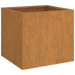 Fioriera 42x40x39 cm Acciaio Corten