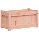 Fioriera da Giardino 60x31x31 cm in Legno Massello di Douglas