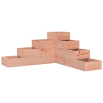 Fioriera Giardino 4 Ripiani 80,5x79x36cm Legno Massello Douglas