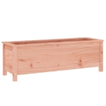 Fioriera Rialzata Giardino 119,5x40x39cm Legno Massello Douglas