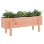 Fioriera Rialzata Giardino 101x30x38 cm Legno Massello Douglas