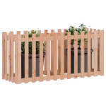 Fioriera Rialzata Giardino Recinzione 150x50x70cm Legno Douglas