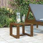 Tavolino da Giardino Miele 40x38x28,5 cm Legno Massello Pino