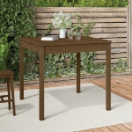 Tavolo da Giardino Miele 82,5x82,5x76 cm Legno Massello di Pino