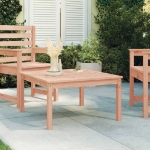 Tavolo da Giardino 82,5x82,5x45 cm in Legno Massello di Douglas