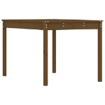 Tavolo da Giardino Miele 121x82,5x76 cm Legno Massello di Pino