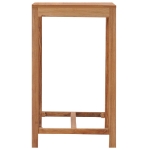 Tavolo da Bar da Giardino 60x60x105 cm Legno Massello di Teak