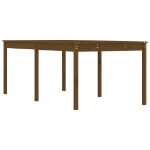 Tavolo da Giardino Miele 203,5x100x76cm Legno Massello di Pino